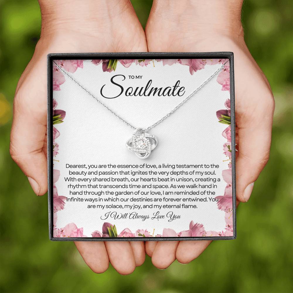 To My Soulmate | Enduring Affection Necklace 💛💖🌺