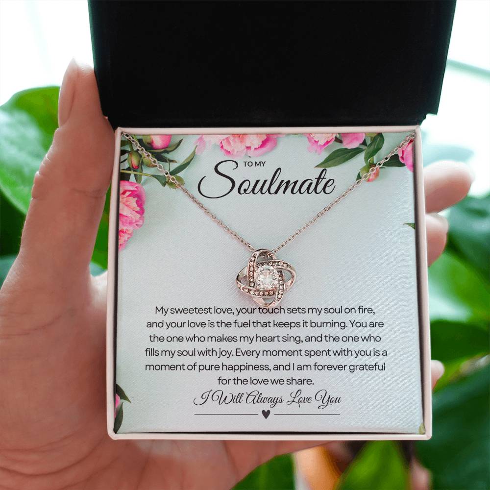 To My Soulmate | Unbreakable Promise Necklace 💖🔒🌟