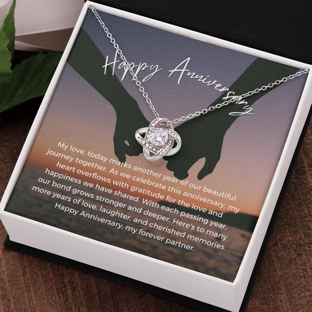 Happy Anniversary | Elegant Affection Pendant Necklace: Forever Love and Devotion 💖⌛️🌟