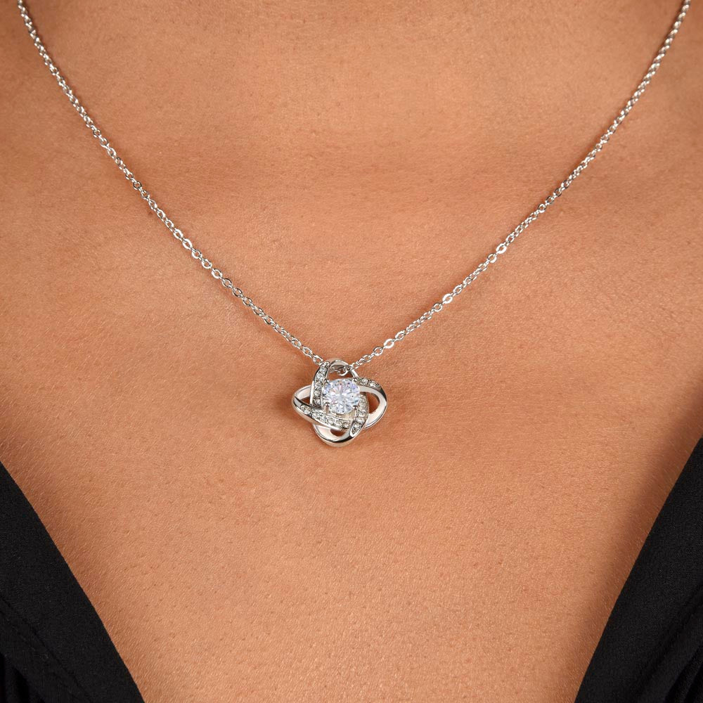 To My Soulmate | Heartstrings Love Knot Pendant 💕💞💓