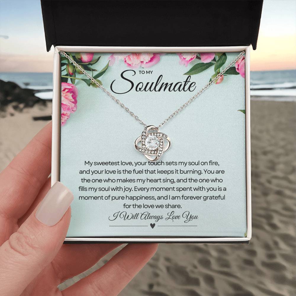 To My Soulmate | Unbreakable Promise Necklace 💖🔒🌟