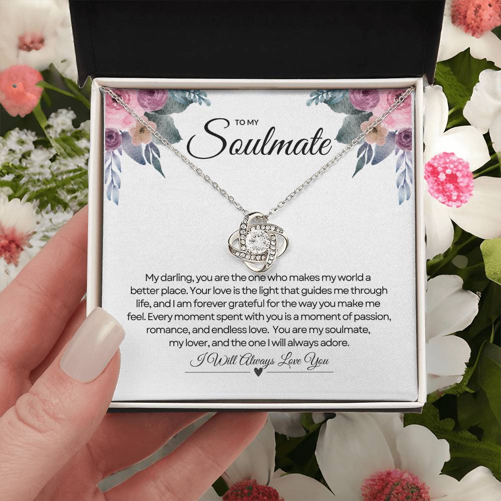 To My Soulmate | Enduring Affection Necklace 💛💖🌺