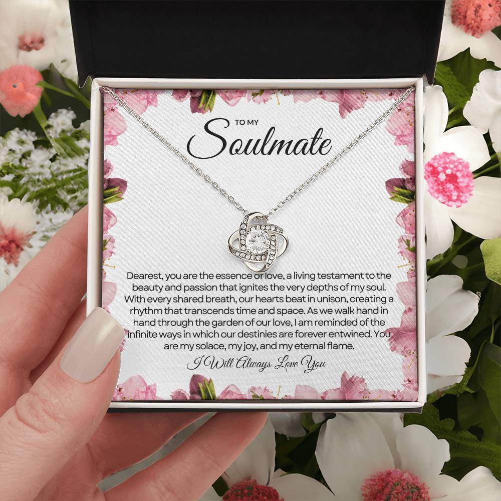 To My Soulmate | Enduring Affection Necklace 💛💖🌺