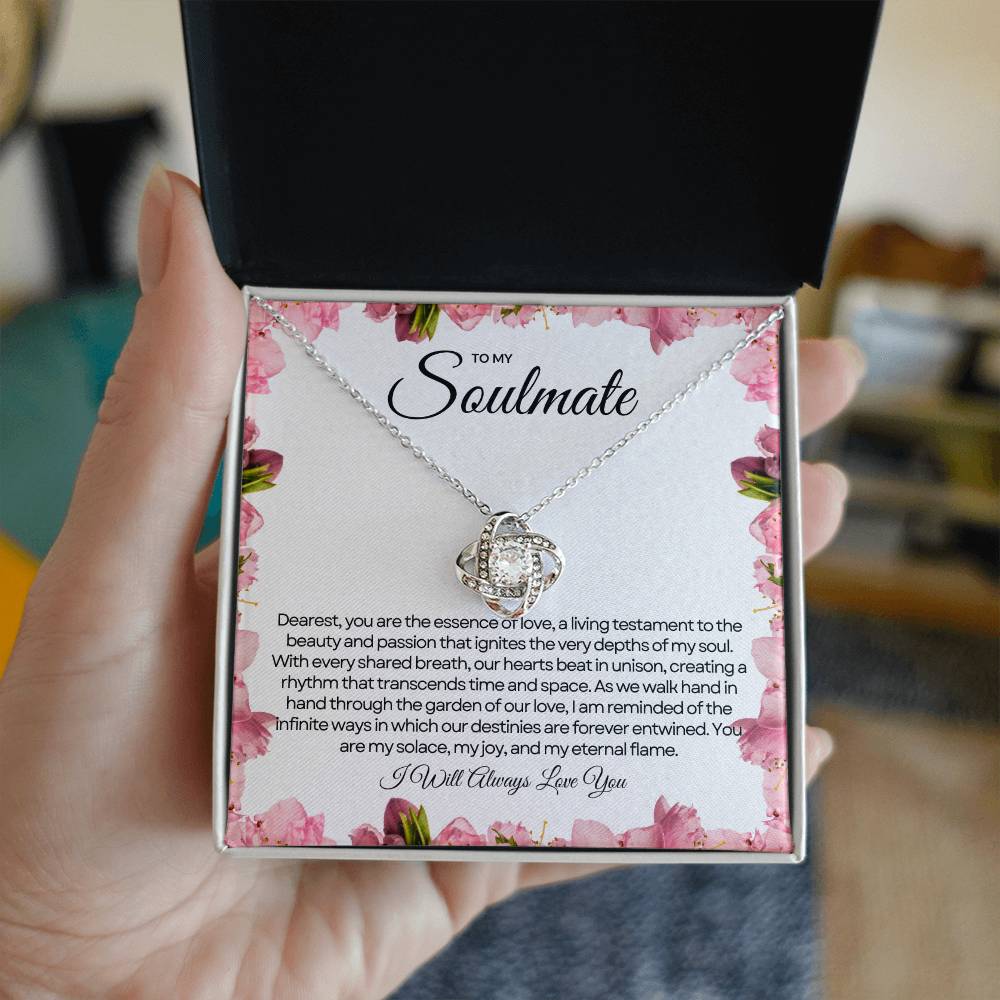 To My Soulmate | Enduring Affection Necklace 💛💖🌺