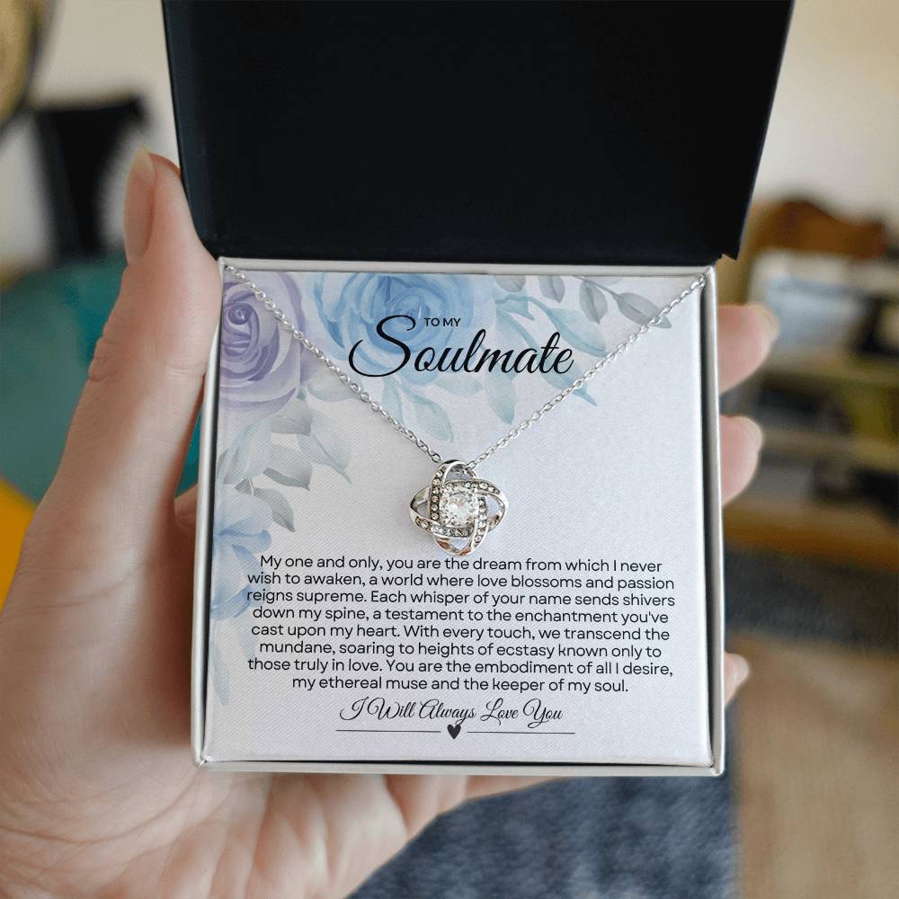 To My Soulmate | Timeless Devotion Pendant 💖⌛️💕
