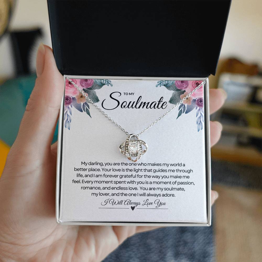 To My Soulmate | Enduring Affection Necklace 💛💖🌺
