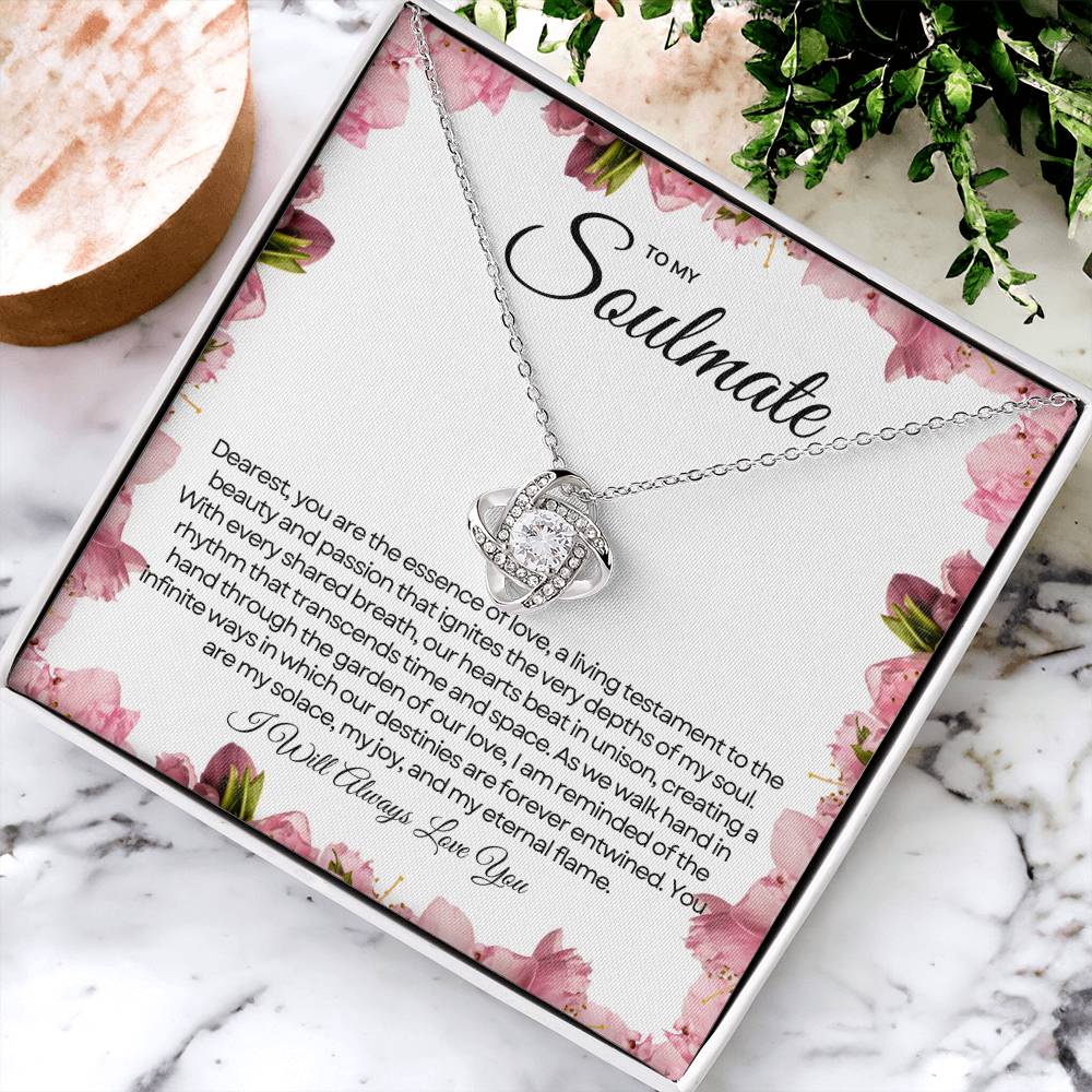 To My Soulmate | Enduring Affection Necklace 💛💖🌺