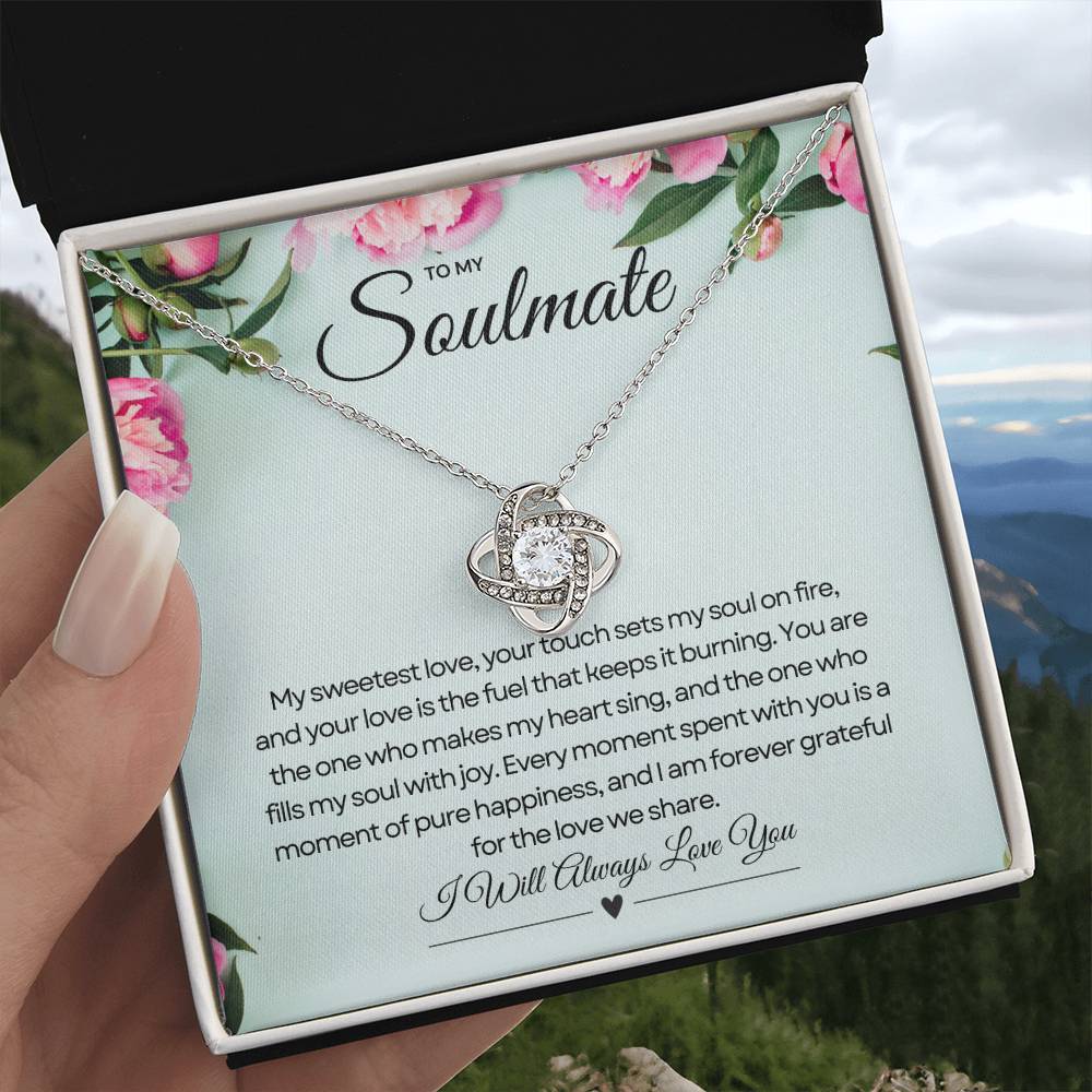 To My Soulmate | Unbreakable Promise Necklace 💖🔒🌟