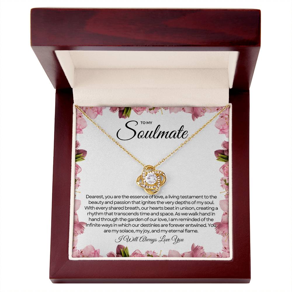 To My Soulmate | Enduring Affection Necklace 💛💖🌺