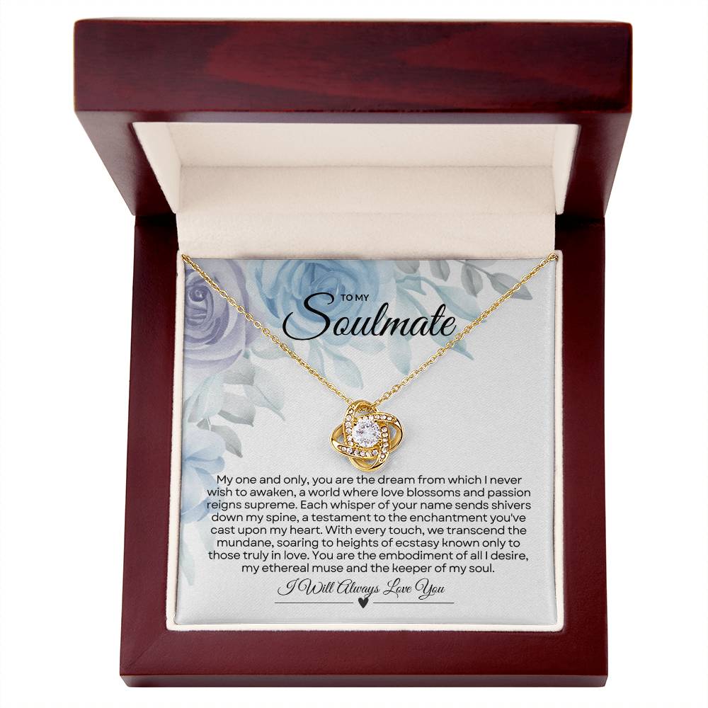 To My Soulmate | Timeless Devotion Pendant 💖⌛️💕