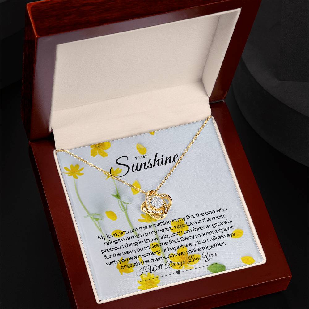To My Sunshine |  Timeless Bond Necklace 💙💖💗
