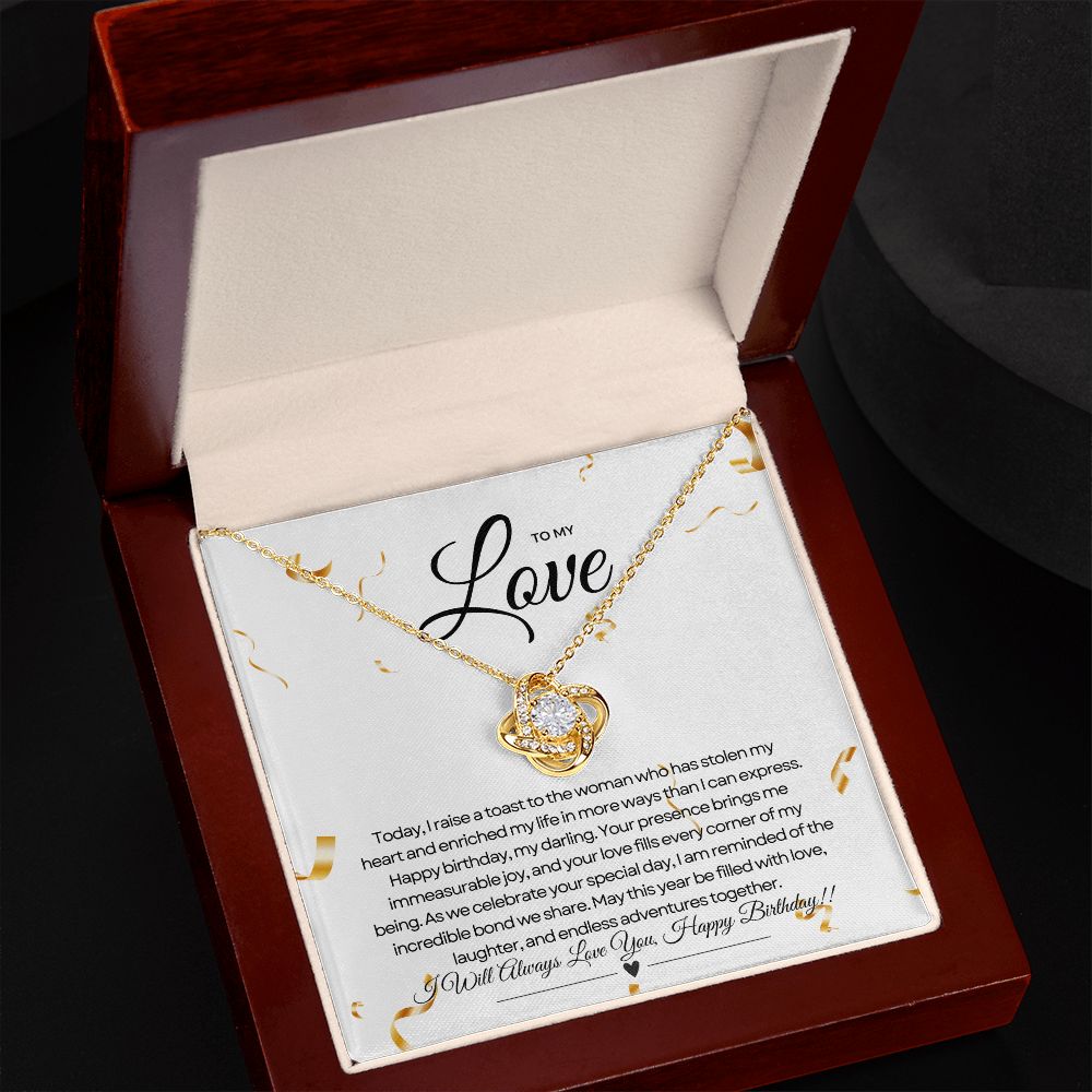 For My Love's Birthday | Shimmering Affection Necklace 💫🎁💖