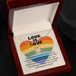 Love Is Love | Gleaming Forever Love Pendant: Mesmerizing Token of Eternal Devotion  💖🌈💍