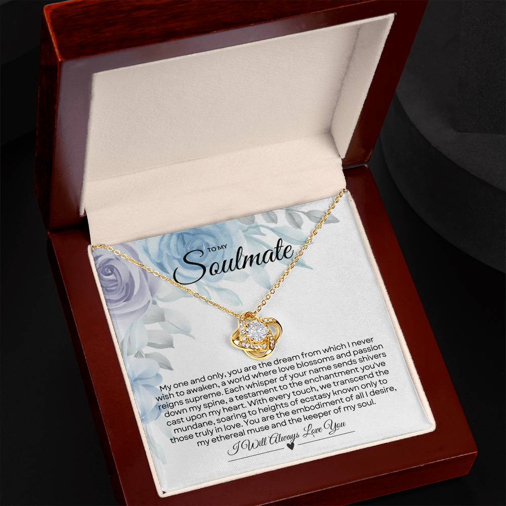 To My Soulmate | Timeless Devotion Pendant 💖⌛️💕