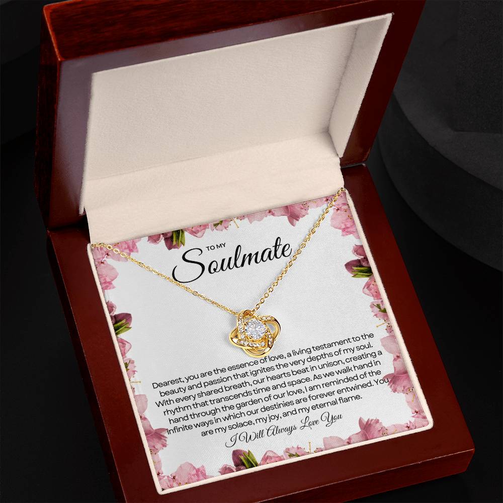 To My Soulmate | Enduring Affection Necklace 💛💖🌺
