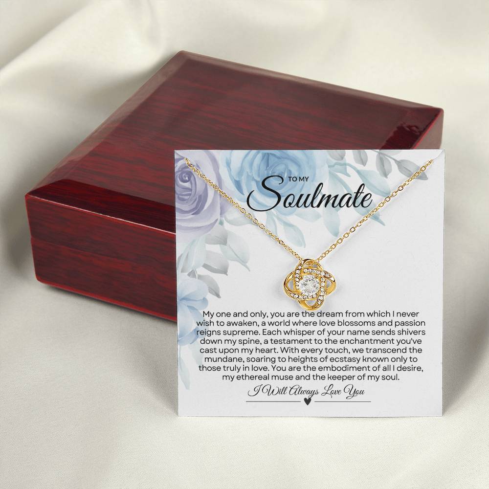 To My Soulmate | Timeless Devotion Pendant 💖⌛️💕