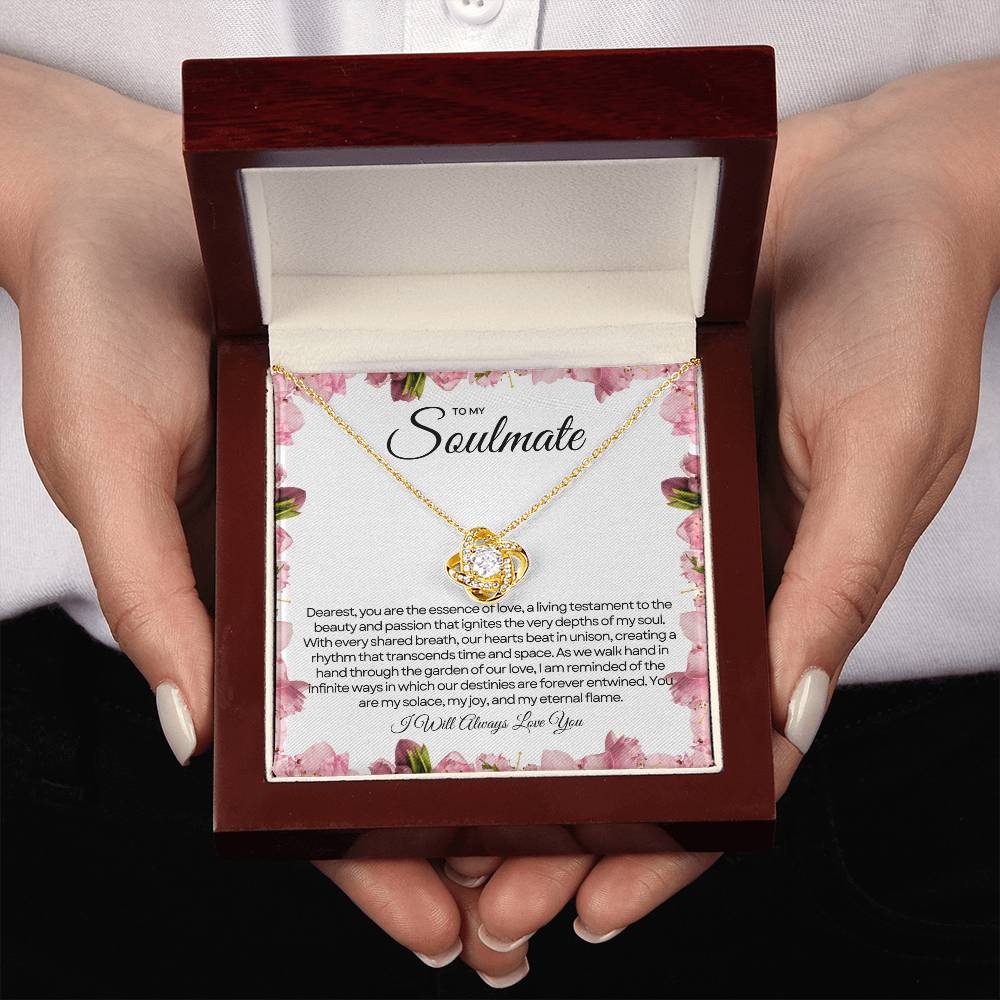 To My Soulmate | Enduring Affection Necklace 💛💖🌺