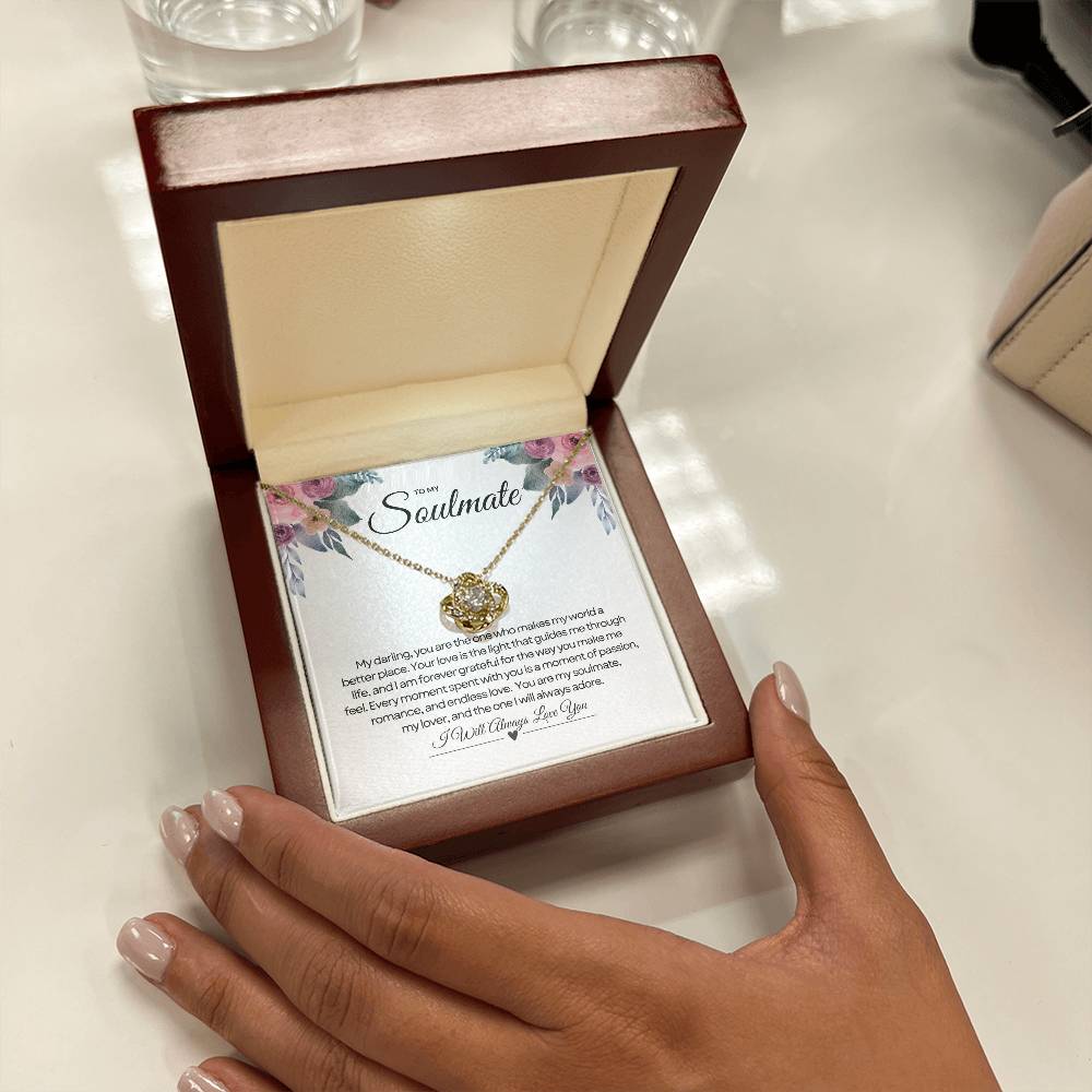 To My Soulmate | Enduring Affection Necklace 💛💖🌺