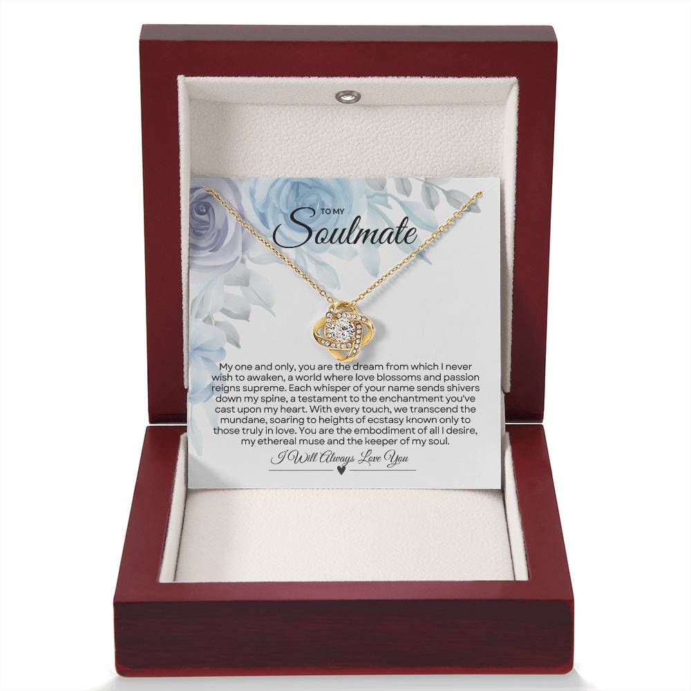 To My Soulmate | Timeless Devotion Pendant 💖⌛️💕