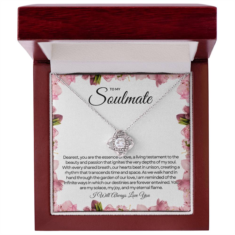 To My Soulmate | Enduring Affection Necklace 💛💖🌺