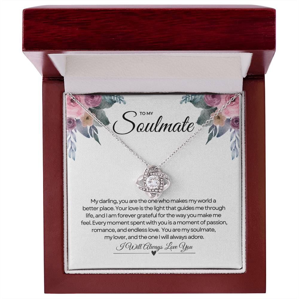 To My Soulmate | Enduring Affection Necklace 💛💖🌺