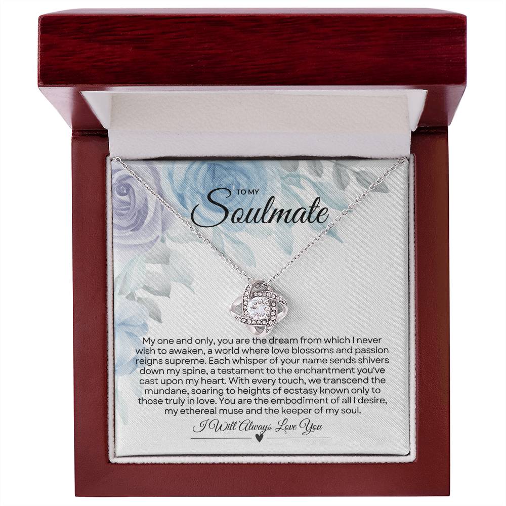 To My Soulmate | Timeless Devotion Pendant 💖⌛️💕
