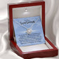 To My Sunshine | Blissful Unity Necklace: Tranquil Expression of Affection 💖🔗💍