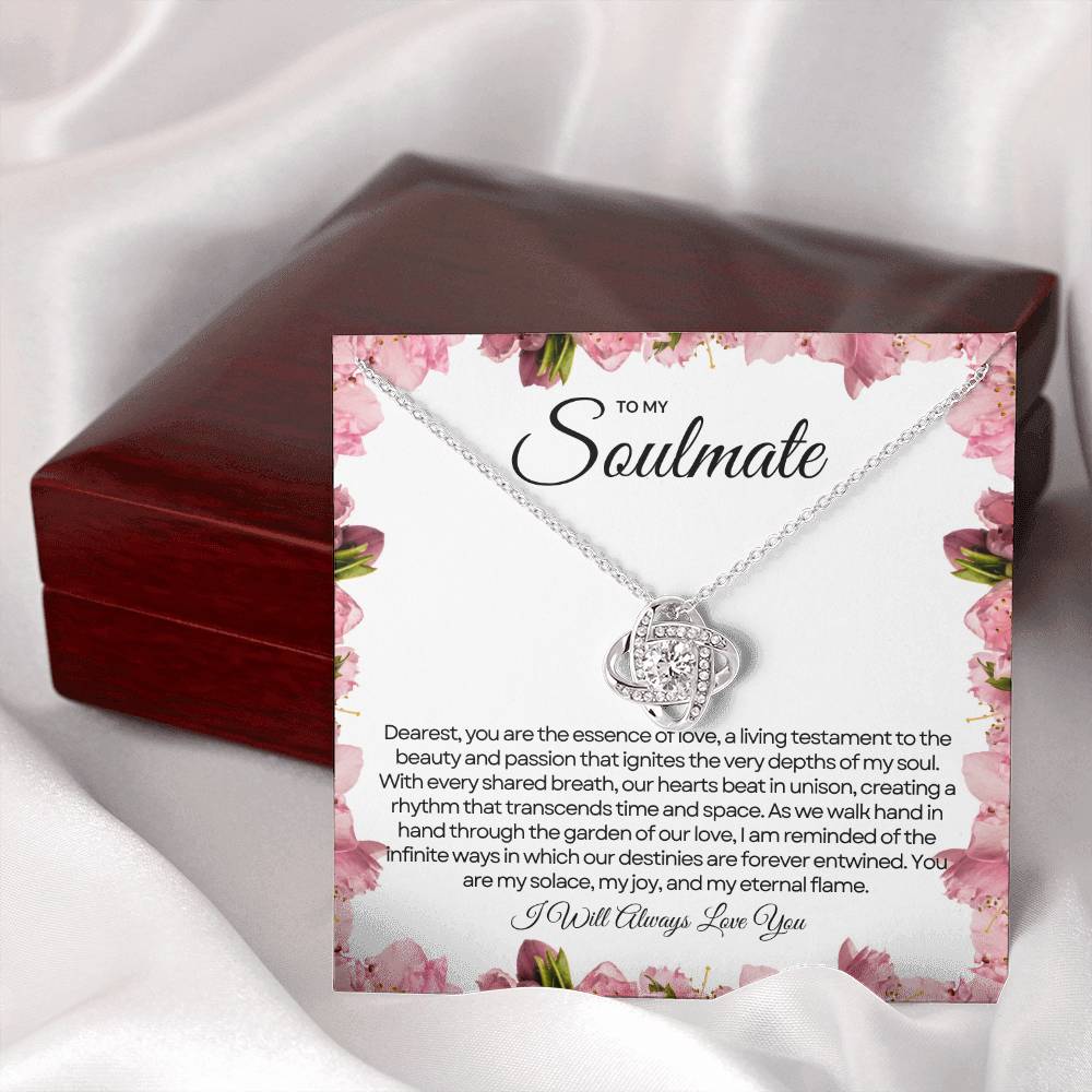 To My Soulmate | Enduring Affection Necklace 💛💖🌺
