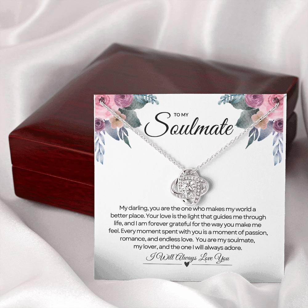 To My Soulmate | Enduring Affection Necklace 💛💖🌺