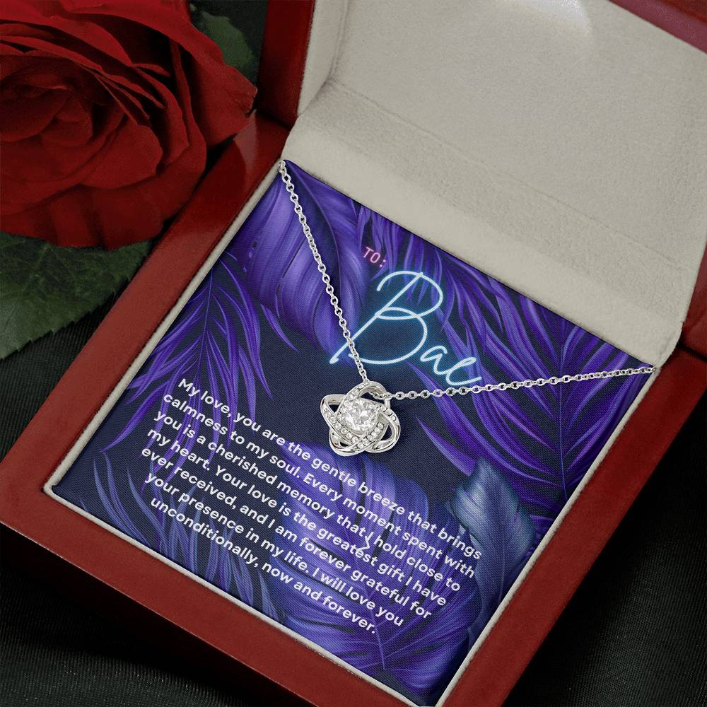 To Bae | Sparkle of Devotion Necklace: Shimmering Love💓💍🌹