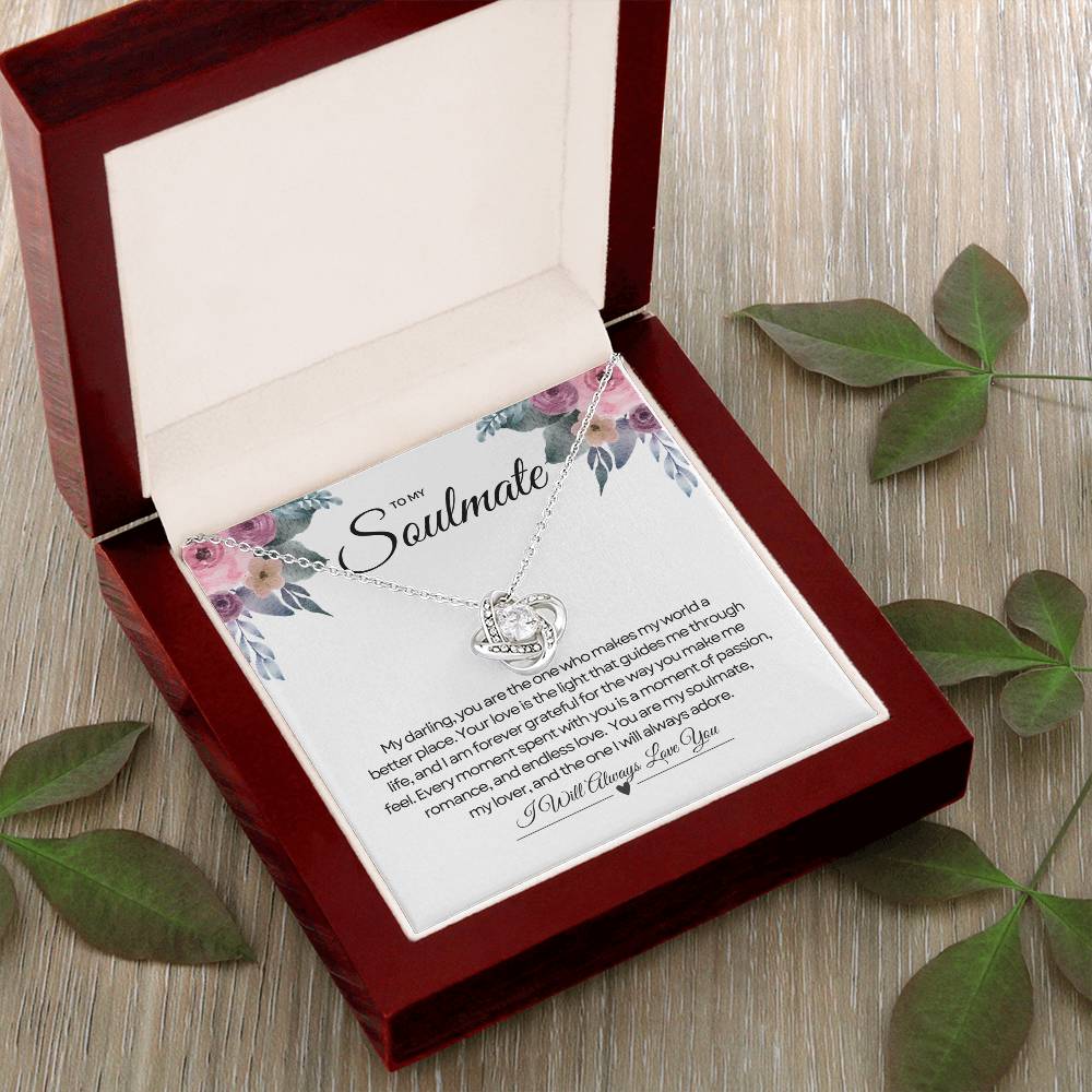 To My Soulmate | Enduring Affection Necklace 💛💖🌺