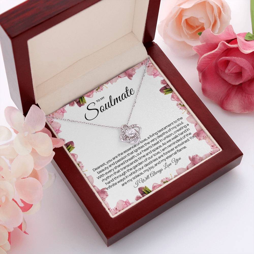 To My Soulmate | Enduring Affection Necklace 💛💖🌺