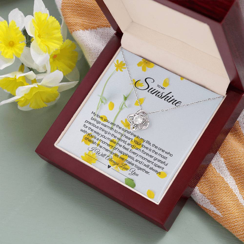 To My Sunshine |  Timeless Bond Necklace 💙💖💗