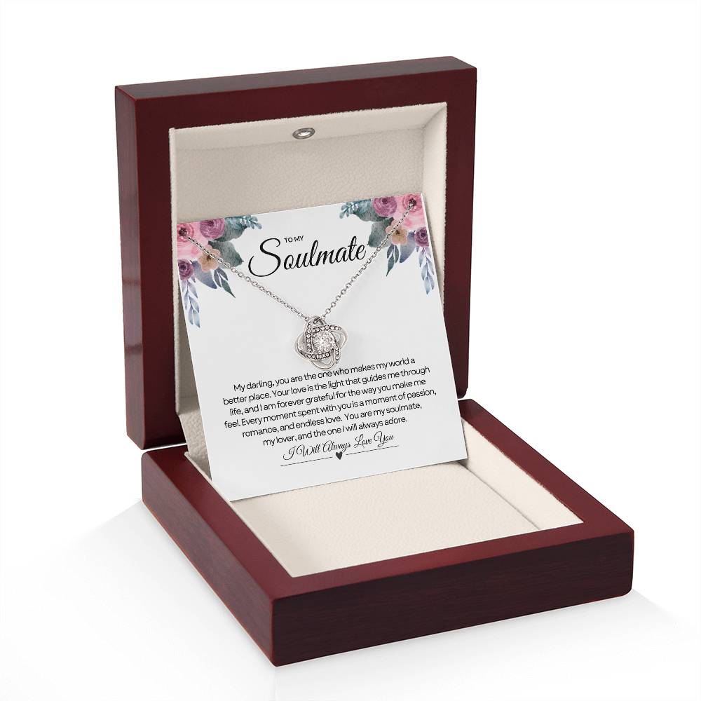 To My Soulmate | Enduring Affection Necklace 💛💖🌺