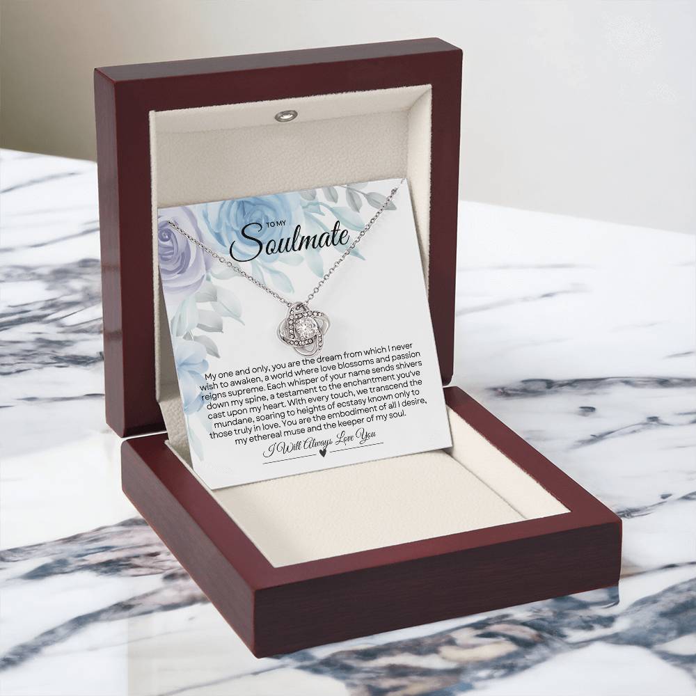To My Soulmate | Timeless Devotion Pendant 💖⌛️💕