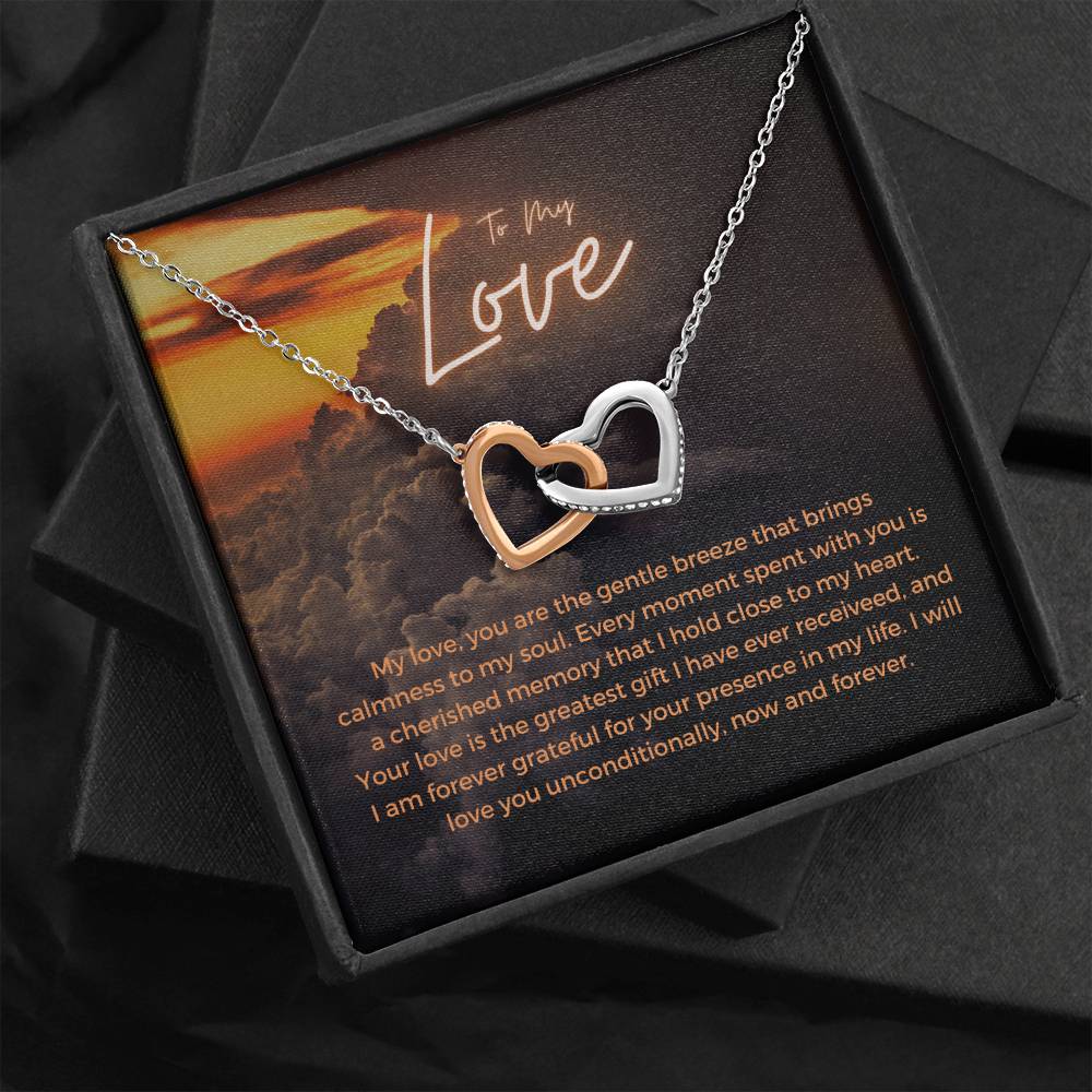 To My Love | Unbreakable Love Pendant 💖🔒🌟