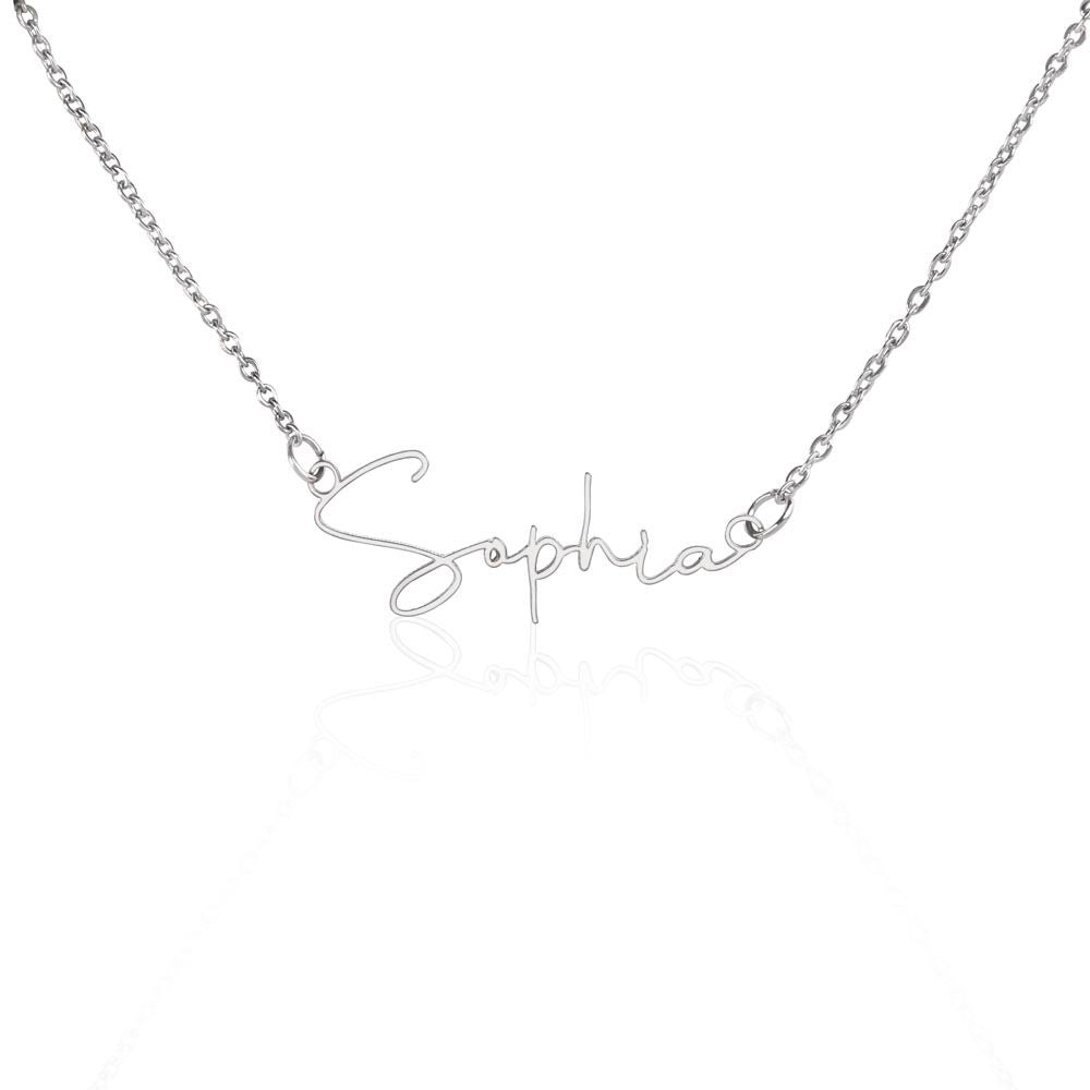 For Her | Signature Style Name Necklace 💖🌟🎁