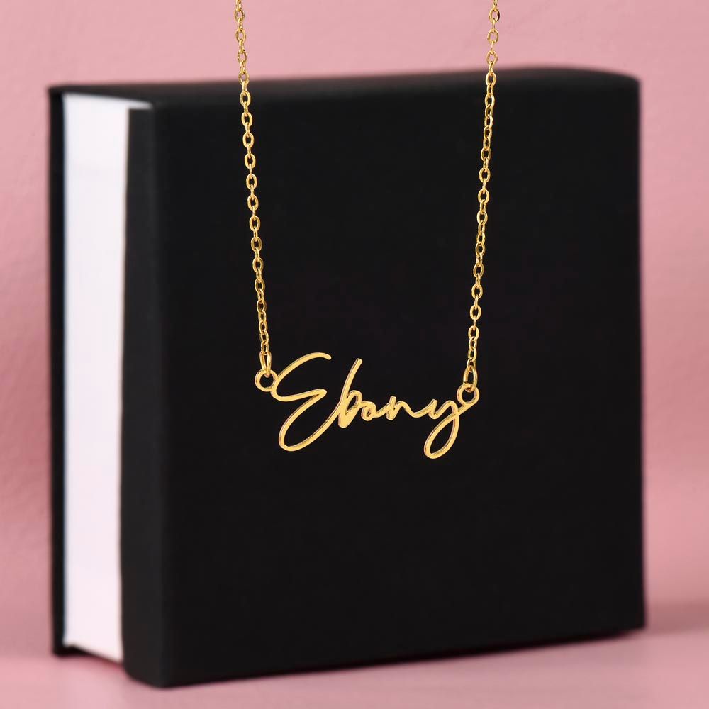 For Her | Signature Style Name Necklace 💖🌟🎁