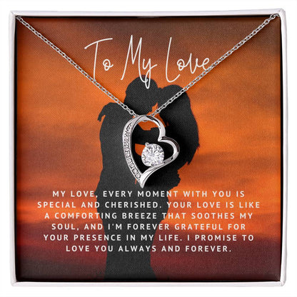 To My Love | Eternal Devotion Necklace 💞💎🌟