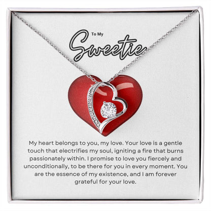 To My Sweetie | Infinite Elegance Pendant 💖🔁🌹