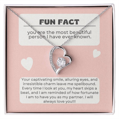 Eternal Connection Necklace: Symbolic Forever Love Charm 💗⏳🔗
