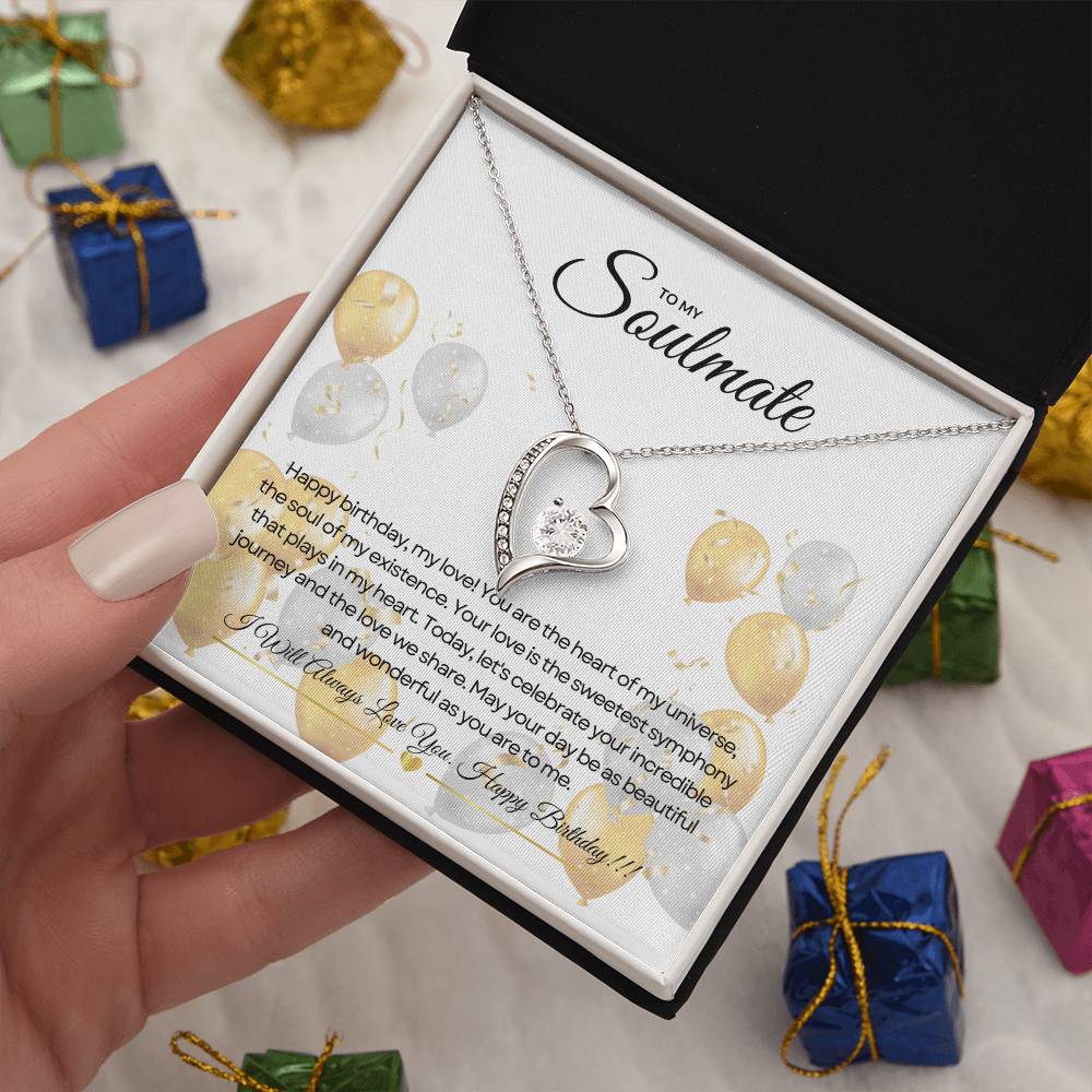 To My Love For Birthday | Dazzling Birthday Surprise Pendant ✨🎉💝