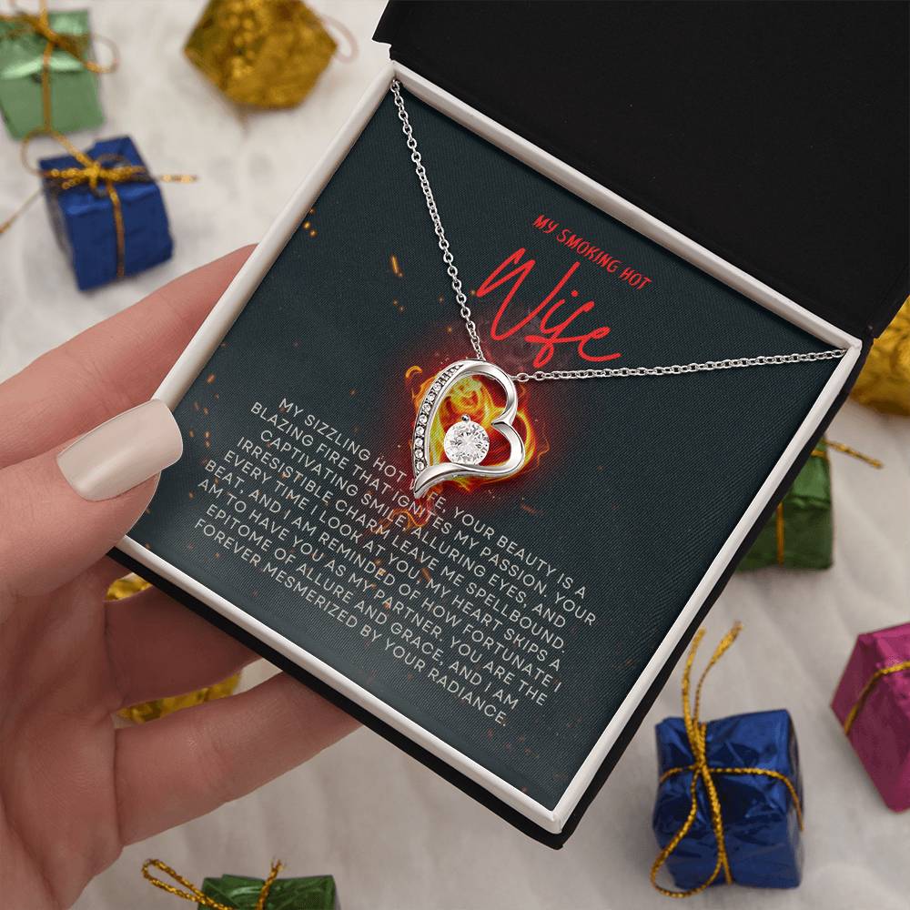 To My Wife | Endless Flame Necklace 🔥💖⌛️