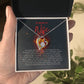 To My Wife | Endless Flame Necklace 🔥💖⌛️