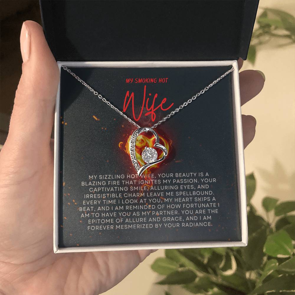 To My Wife | Endless Flame Necklace 🔥💖⌛️