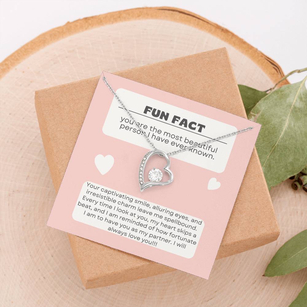 Eternal Connection Necklace: Symbolic Forever Love Charm 💗⏳🔗