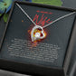 To My Wife | Endless Flame Necklace 🔥💖⌛️