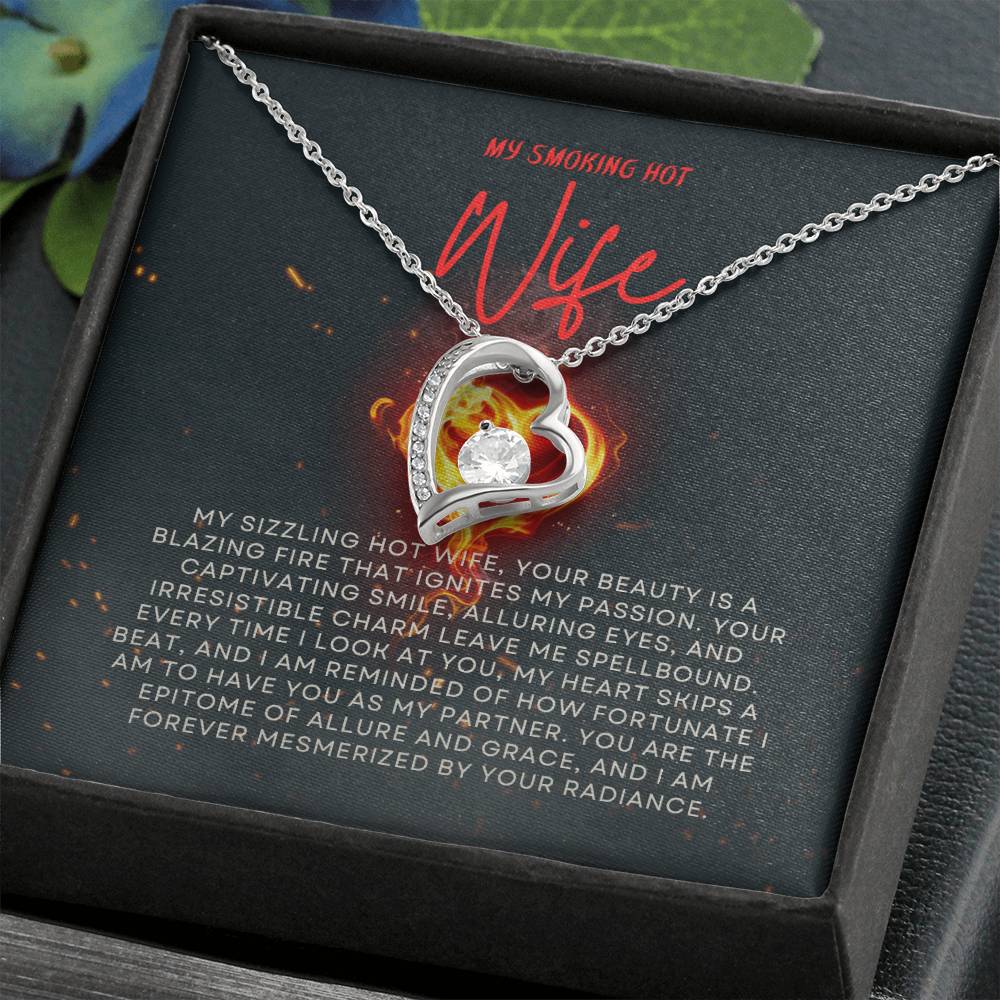 To My Wife | Endless Flame Necklace 🔥💖⌛️