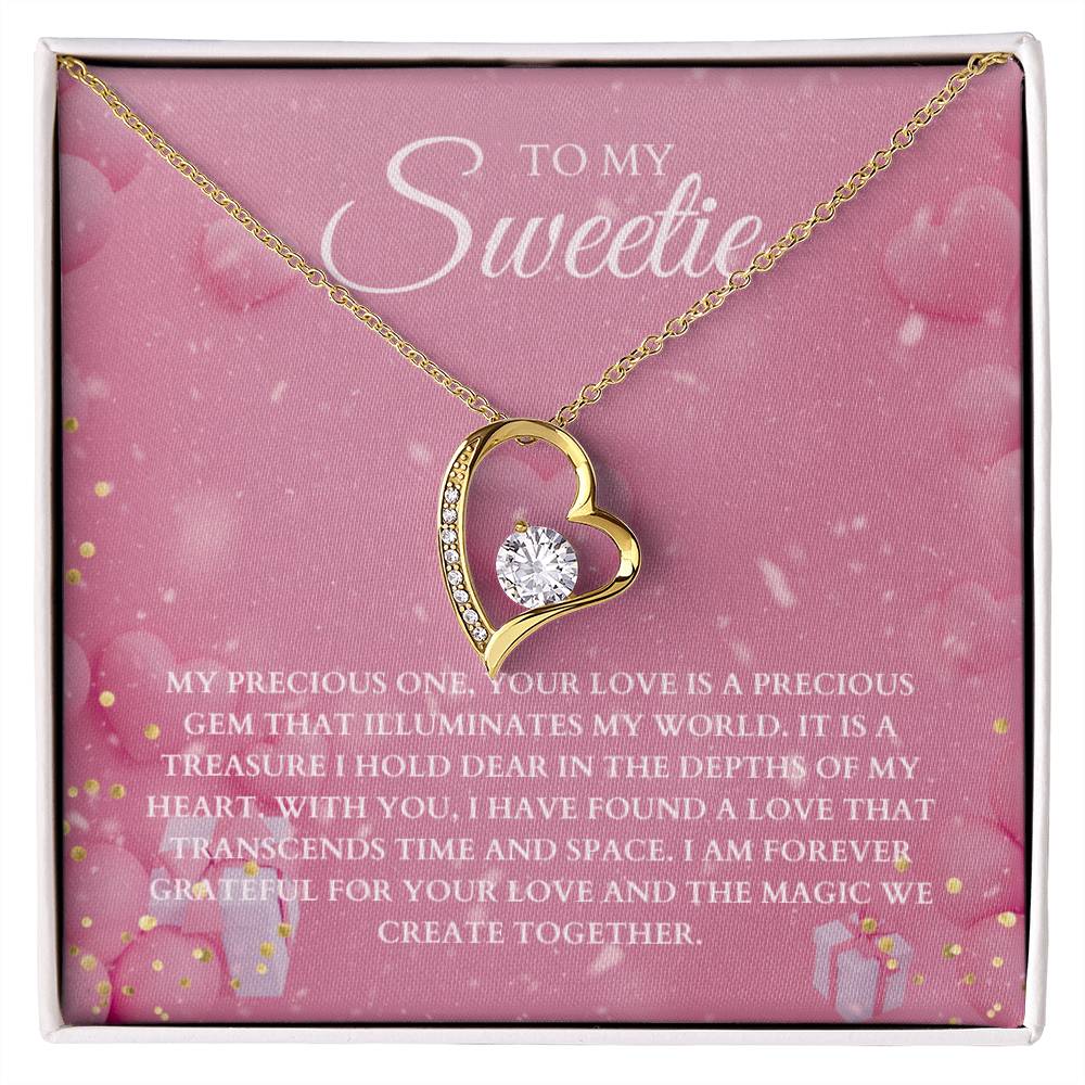 To My Sweetie | Whispering Love Necklace 💞🌬️🔗