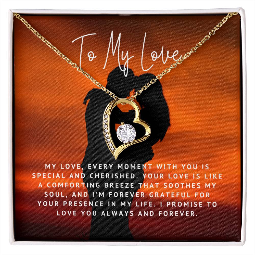 To My Love | Eternal Devotion Necklace 💞💎🌟